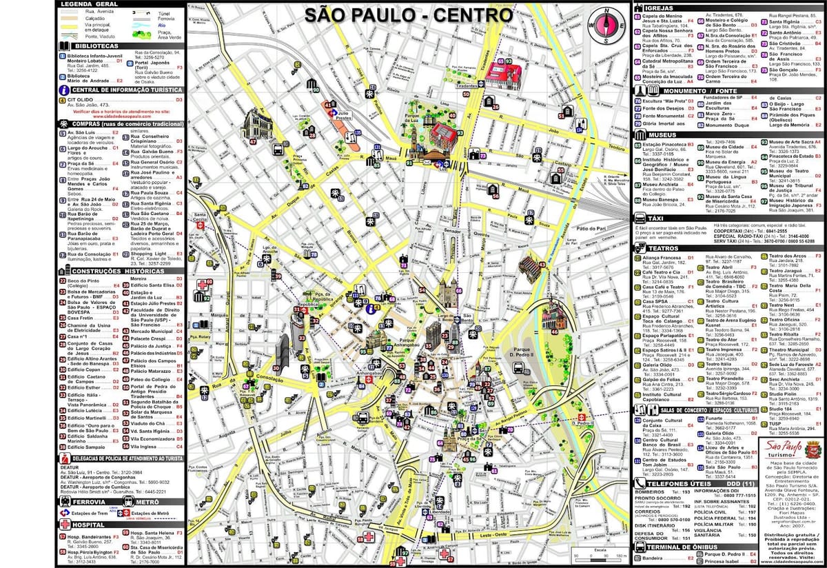 San-Paulo kartı