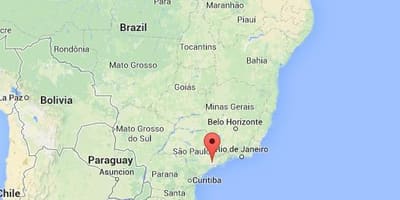 San-Paulo xəritədə