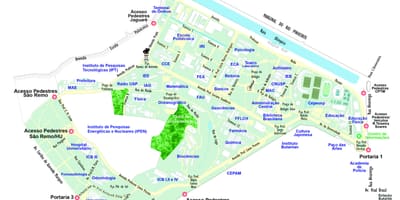 San-Paulo məktəb xəritəsi