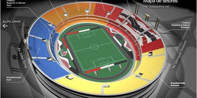 Stadion San-Paulo xəritə